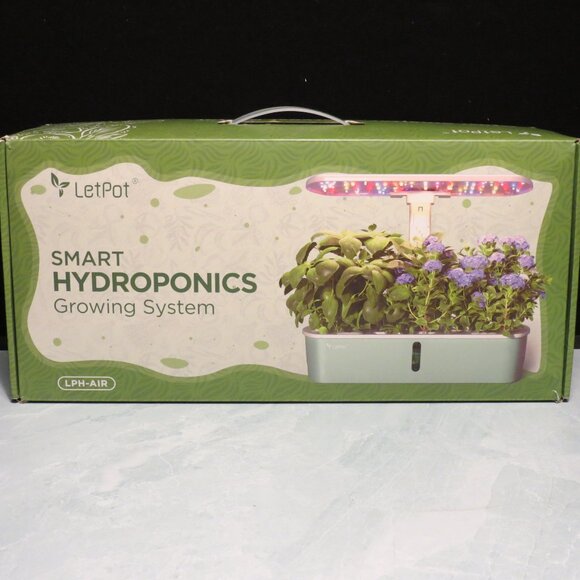 LetPot Air 10 Pods Hydroponic Growing System/Tested